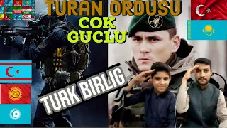 TURAN Ordusu - Turanian Army - Turkish Military Power | Pakistani Reaction