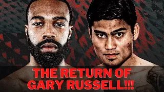 GARY RUSSELL JR RETURNS TO THE RING TO FIGHT MARK MAGSAYO!