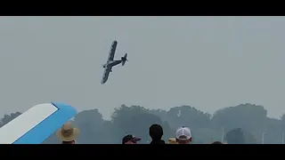 Crazy Flying Kyle Franklin Cub EAA AirVenture Oshkosh, WI 7-31-21