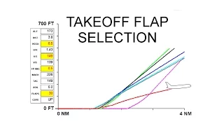 TAKEOFF FLAP SELECTION