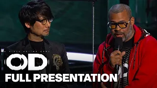 Hideo Kojima and Jordan Peele presents OD at The Game Awards 2023