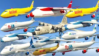 GTA V: Every Largest Airplanes Best Extreme Longer Crash and Fail Compilation