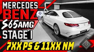 Mercedes-Benz S-Klasse AMG S 65 V12 Bi-Turbo | Chiptuning Stage 1 | 100-200 km/h | mcchip-dkr