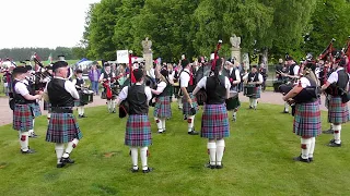 "The Hills of Argyll" medley by Strathisla Pipe Band during the 2019 Gordon Castle Highland Games