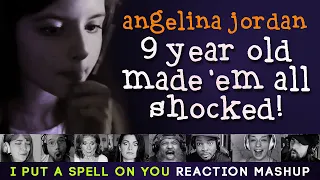 9 Years Old? NO WAY❗😱 Angelina Jordan - I Put A Spell On You COMPILATION & MASHUP REACTION