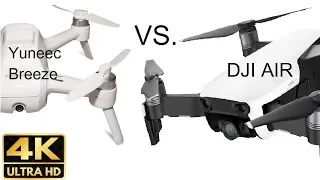 DJI Mavic Air vs Yuneec Breeze drone - What's the BEST BEGINNER DRONE YOU can buy in 2019 and 2020?