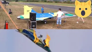 😧Big Rc Plane Crashed In Air 😧 #LucassIndia ll