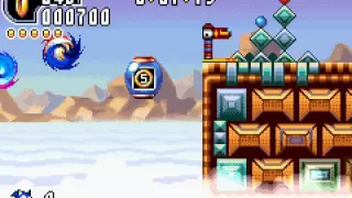 [TAS] Sonic Advance 2 - Sky Canyon 2 all SP rings - 0:50.99