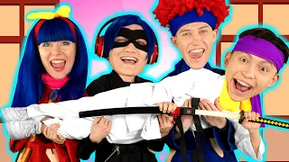 Put On Your Shoes Ninja | Kids Songs And Nursery Rhymes | Dominoki