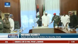 President Buhari Meets Service Chiefs Over Banditry, Kidnapping |Lunchtime Politics|