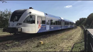 Arriva 389 Train at Blerick the Netherlands, October 17-2023 ! Trainspotting at Blerick, Railfan🎥👍👍🚂