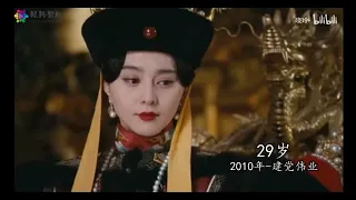 Fan Bingbing's appearance changes from 16 to 42 years old, beauty appreciation