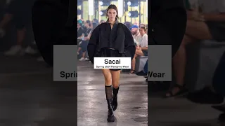 Sacai Spring 2024 Ready to Wear / Fashion Trend #sacai