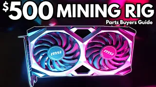 Build Your First Mining Rig for $500 | Beginners Guide to Crypto Mining Rigs