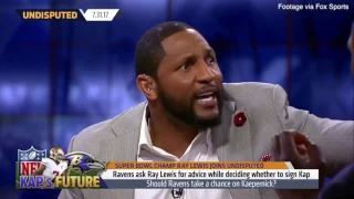 Ray Lewis and Shannon Sharpe HEATED discussion about race, Colin Kaepernick