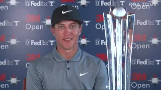 Cameron Champ Sunday Winner Presser 2021 3M Open PGA Tour