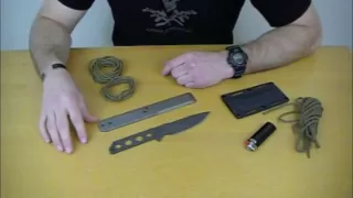 Knot of the Week: Strider Knife Paracord Wrap