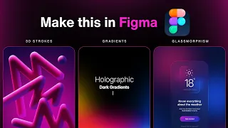 Create 03 Modern Design Ideas in Figma | Learn Figma in Hindi