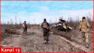 “We have lost a lot of equipment and soldiers" - Footage of Russian soldiers entering Avdiivka