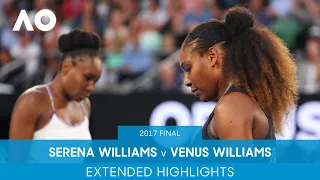 Serena Williams v Venus Williams Extended Highlights | Australian Open 2017 Final