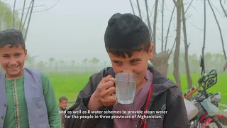 Building and restoring water wells in the highlands of Afghanistan