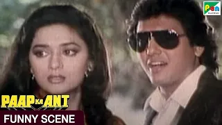 Paap Ka Ant - Best Scene | Paap Ka Ant | Govinda, Madhuri Dixit, Rajesh Khanna, Hema Malini