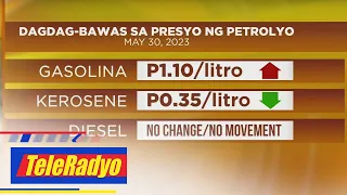 Presyo ng gasolina tataas, kerosene bababa sa Mayo 30