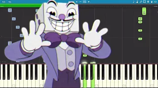 Cuphead - Die House (Mr King Dice Theme) - Piano Tutorial / Cover - OST