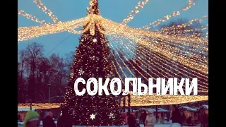 Новый год в Москве. Путешествие в рождество 2019 продолжается! Сокольники