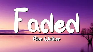 Faded - Alan Walker (Lyrics) || SZA , Rema... (MixLyrics)