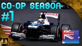 F1 2013 | Co-op Season: Race 1 - Australia (Live Commentary w/ RyanL83)