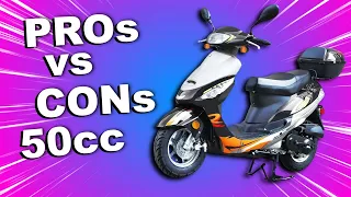 WHAT ARE THE PROS AND CONS OF RIDING 50CC SCOOTERS?! DON'T KNOCK IT!