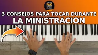 3 CONSEJOS PARA TOCAR DURANTE LA MINISTRACION!