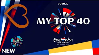 Eurovision Song Contest 2020 - MY TOP 40 (so far) [ NEW: AZERBAIJAN ]