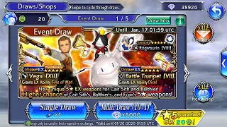 DFFOO Global: Balthier/Cait Sith/Vivi/Thancred Banner Pulls/Draws  (Double Banner Pull)