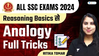 Analogy Full Tricks | Letter and Numbers | Reasoning | All SSC Exams | Ritika Tomar