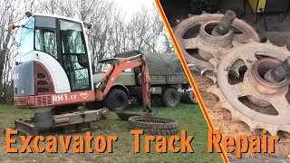 Mini Excavator - Track Repair