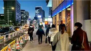 【4K】Tokyo Evening Walk - Harajuku to Shibuya (Dec.2020)