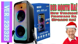 How to Upgrade Platinum DK-88 Party Jukebox Firmware to ver.230323