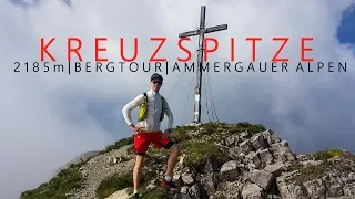 Kreuzspitze 2185m & Kreuzspitzl 2089 | Eine Bergtour mit Verlängerung | Ammergauer Alpen