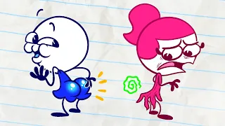 "Don't Blow There" | Pencilmation Cartoons!
