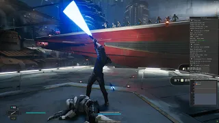 STAR WARS Jedi Survivor DLSS3 Frame Generation imperfect demo