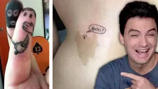 AS TATUAGENS MAIS ENGRAÇADAS DO MUNDO! [+10]