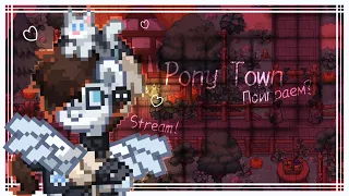 [Pony Town] — Стрим. Ну что, стрим с лагами? :D (Чит. Описание!)