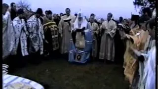 с.Чайки   2000 рік - освячення церкви