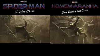 Lizard getting Kicked: Global vs Brasil Trailer | Spider-Man: No Way Home Official Trailer