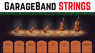 How to use STRINGS in GarageBand iOS (iPad/iPhone)