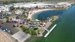 Avi Resort Casino in Laughlin, Nevada,  River Cruisers from the air