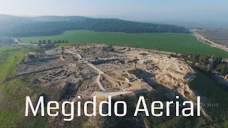 Megiddo Aerial - Israel 4K /תל מגידו