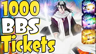1000 BBS Tickets!! 100 Million Point Event Summon Session!! Bleach Brave Souls